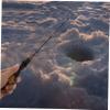 BESPORTBLE 2-Piece Carbon Fiber Fishing Rod Set for Ice and Shrimp Fishing view 2