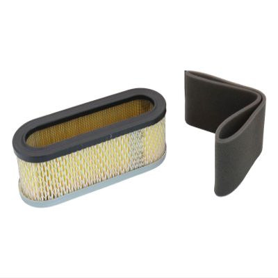 SECURA Filter Set, Filter + Pre-Filter (222 x 79 x 63), Compatible with Briggs & Stratton 170401 Engine