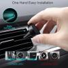 YSUUZRL 2-Pack Magnetic Car Phone Mounts for Air Vents, Silver view 4