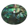 Abalone Christmas Tree Skirt with Mother-of-Pearl Motif, 36 in view 3