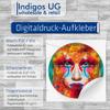INDIGOS UG Personalized Wedding Ring Stickers, Custom Text, 54-Pack, 30 mm view 4