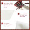 DEHIWI Buffalo Plaid Burlap Drawstring Gift Bags with Tags view 4