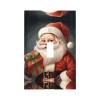 Santa with Gift Box Wall Plate Light Switch Cover view 1