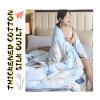 XHCTNN Queen-Size Winter Quilt with 100% Mulberry Silk Filling, 200 × 230 cm, 2 kg view 2