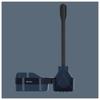 BKEKM Silicone Toilet Brush with Holder, Wall-Mounted or Freestanding view 1