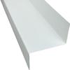 2 mm Aluminum Z-Profile, One-Sided RAL 9016 Traffic White, 1–2 m view 2