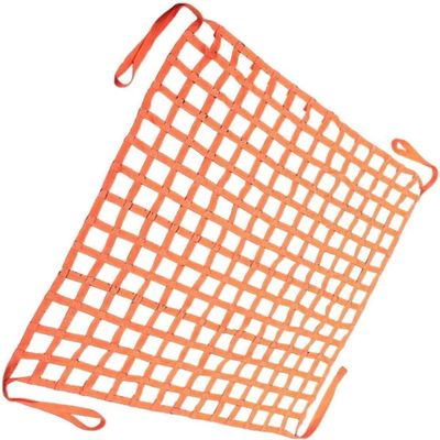 ELzEy Flat Polyester Cargo Lifting Net, 3 x 3 m, 15 cm Mesh, 4 t