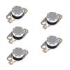 5-Pack Temperature Control Switches, KSD301/KSD302, Normally Closed/Open, 250V 10A, Closes at 85 Degrees view 1