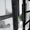 Oppali Black-Brushed 304 Stainless Steel Door Pull Handle, 25 mm Diameter, Round T-Bar, 100 cm view 3