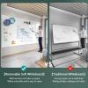PFCDZDU Magnetic Self-Adhesive Dry-Erase Whiteboard Paper, Blue, 23.6 x 35.4 in view 2