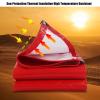 HUHJYUGE Waterproof PVC Tarp 4 x 5 m, 500 g/m², with Grommets and Reinforced Corners view 2