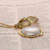 SaVgu Magnifying Glass Necklace for Women, Portable Reading Pendant view 3