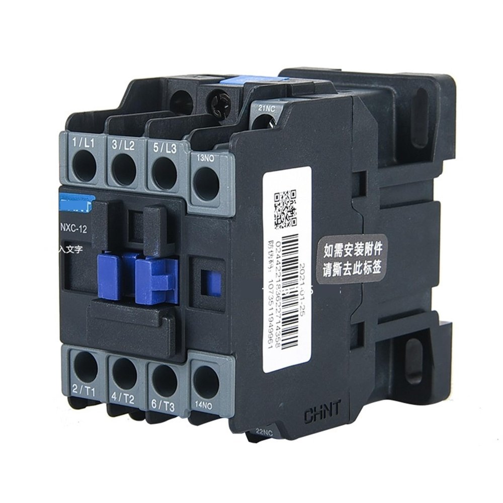 BAWHO NXC-09 NXC-12 NXC-18 NXC-25 NXC-32 LC1 NXC Magnetic AC Contactor, AC 24V/36V/110V/220V/380V, 1 Piece (Color: NXC-32, Size: 220V)