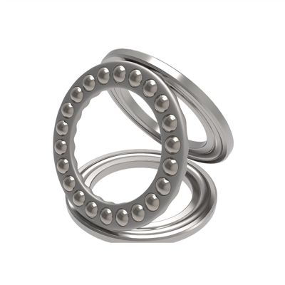 51111 Axial Flat Thrust Ball Bearing, Steel, 1 Piece