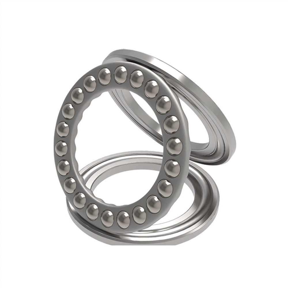 51111 Axial Flat Thrust Ball Bearing, Steel, 1 Piece