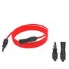 25 m 6 mm² Solar Extension Cable with PV Connectors, Pure Copper, Red and Black Set view 3