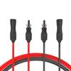 25 m 6 mm² Solar Extension Cable with PV Connectors, Pure Copper, Red and Black Set view 4