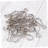 20 Rotating Double Clips, Stainless Steel, for Wind Chimes and Bird Cages view 3