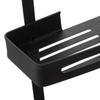 5five Shower Shelf, 2-Tier, Self-Adhesive, Black view 3