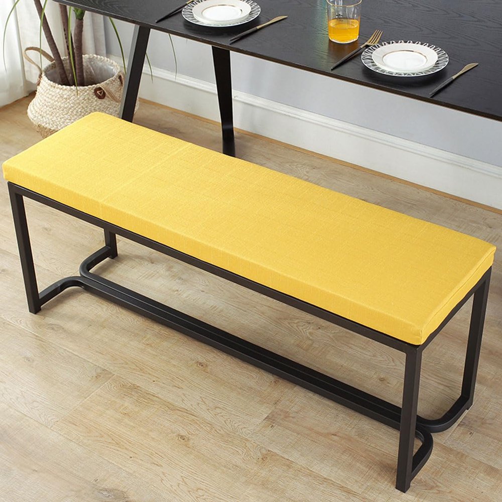 Single tree forest Outdoor Bench/Pallet Cushion, Purple, 100 × 40 × 8 cm