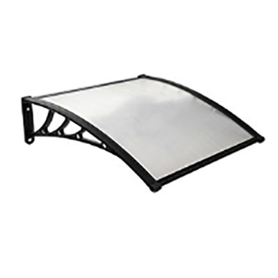 RTYHN Black Door Awning Canopy