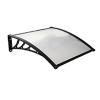 RTYHN Black Door Awning Canopy view 1