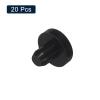 QUARKZMAN 20-Pack Black Rubber Plugs, J6 Waterproof Plugs for 5.5–6 mm (0.22–0.24 in) Holes view 4