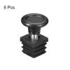 QUARKZMAN 8 Adjustable Round Tube Plugs for 20x20 mm Tubes, M8 Thread view 3