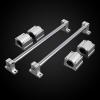 Hohitto 8 mm Linear Shafts, 2 x 520 mm, with 4 SCS8UU Blocks and 4 SK8 Supports view 1