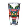 VducK 590 ml Dala Horse Folk Insulated Travel Mug view 1