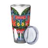 VducK 590 ml Dala Horse Folk Insulated Travel Mug view 2