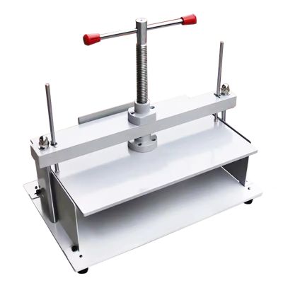 DOZPAL A5/A4/A3 Manual Bookbinding Paper Press, Heavy-Duty Dual-Rod Smoothing Machine