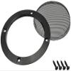 XYWHPGV 2-Pack 2-Inch Speaker Grille Mesh Decorative Round Woofer Guard Protector Cover, Black view 4