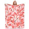 VODRM Pink Flamingo Blanket, 40 x 50 in view 1