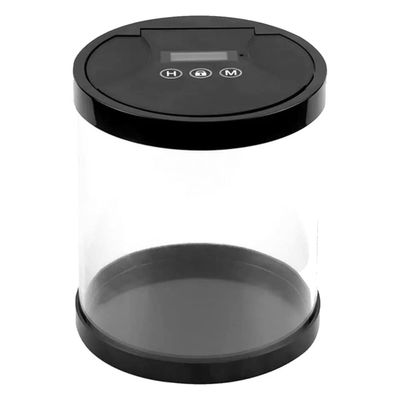 Seprendi Electronic Time Lock Box, Multifunctional Container, Black