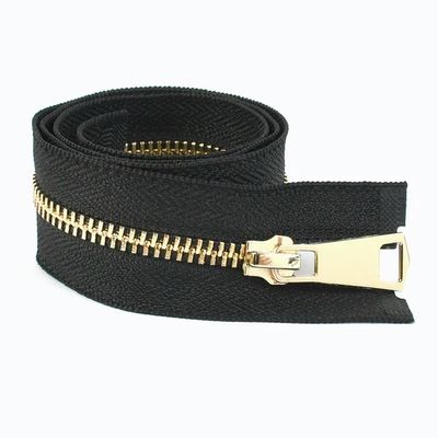 2-Pack #5 Metal Auto-Lock Zippers, 15–80 cm