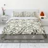 Fading Dollar Bedding Set 135 x 200 cm, Cash Money Bill Duvet Cover for Children, Soft Microfiber with Zipper and 2 Pillowcases (Double 200 x 200 cm) view 3