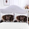 MEVASA Münsterländer Dog Duvet Cover Set, 3-Piece, 3D Print view 4