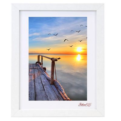 Hekla Wooden Picture Frame, White, 30x30 cm