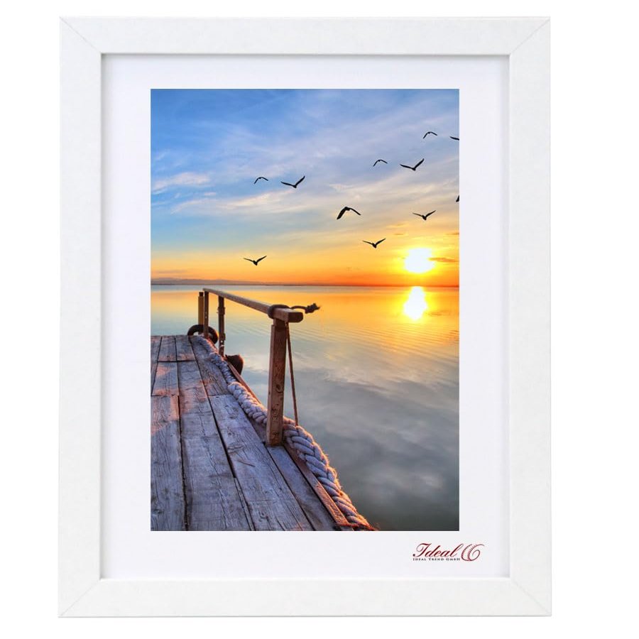 Hekla Wooden Picture Frame, White, 30x30 cm