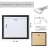 Hekla Wooden Picture Frame, White, 30x30 cm view 2