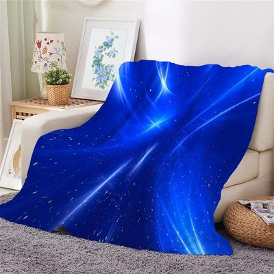 Cozy Blanket 150 x 200 cm, Blue Starry Sky