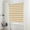 Double Roller Blind, No-Drill Mounting, Blackout, 60 x 180 cm, Heat Protection, Energy-Saving, Sand Yellow view 2