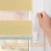 Double Roller Blind, No-Drill Mounting, Blackout, 60 x 180 cm, Heat Protection, Energy-Saving, Sand Yellow view 3