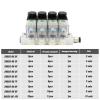 Normally Closed Solenoid Valve, 2V025-06, AC220V, DC12V/24V, Multi-Way Combination Air Pneumatic Valve, 2V025-08, 1 Pc. (Color: DC24V, 4 mm Fittings; Size: 9F) view 3