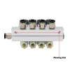 Normally Closed Solenoid Valve, 2V025-06, AC220V, DC12V/24V, Multi-Way Combination Air Pneumatic Valve, 2V025-08, 1 Pc. (Color: DC24V, 4 mm Fittings; Size: 9F) view 4