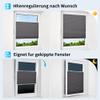 BelleMax No-Drill Pleated Blind, Anthracite, 35 x 100 cm view 4
