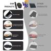 eulps Mouse Pad with Wrist Rest, Memory Foam Keyboard Wrist Rest and Gel Wrist Rest Set view 3