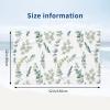 KWQDOZF Eucalyptus Leaves Evil Eye Printed Beach Towel, Vibrant Colorful Pool Towel view 3