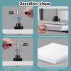 RayGenius Manual A3/A4 Heavy-Duty Paper Flattening Press view 4